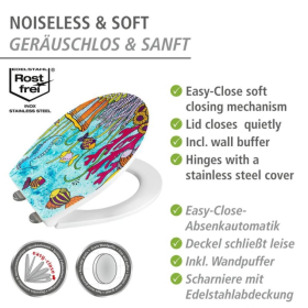 Wenko WC-Sitz Ocean Life Duroplast