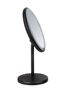 Wenko LED Standspiegel Onno, schwarz matt