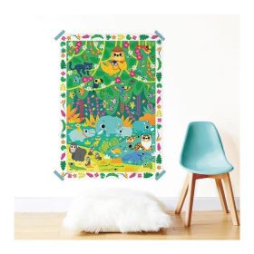 Poppik Sticker Kreativ Poster Dschungel