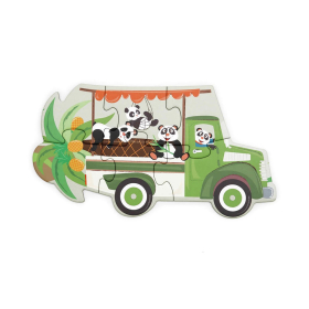 Scratch 2in1 Bodenpuzzle Unterwegs