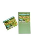 Scratch Magnetpuzzle Savanne gross
