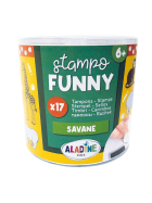 Aladine Kinder Stempel Funny Savanne