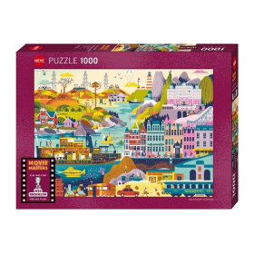 Heye Puzzle Wes Anderson Films Standard 1000 Teile