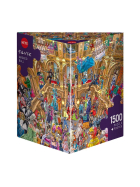 Puzzle Masked Ball Triangular, 1500 Teile