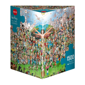 Heye Puzzle All-Time Legends Triangular 1500 Teile