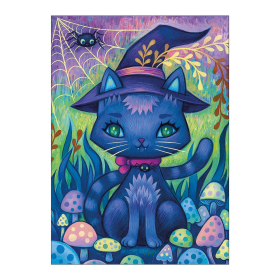 Heye Puzzle Witch Cat Standard 1000 Teile