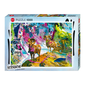 Heye Puzzle Big Horns Standard 1000 Teile