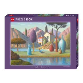 Heye Puzzle Lady in Blue Standard 1000 Teile