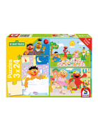 Puzzle Sachen machen, 3 x 24 Teile