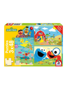 Puzzle Tierisch stark 3x48 Teile