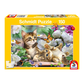 Schmidt Spiele Verspielte Katzenbabys 150 Teile