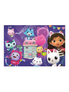 Puzzle Geburtstagsfeier im Puppenhaus, 60 Teile