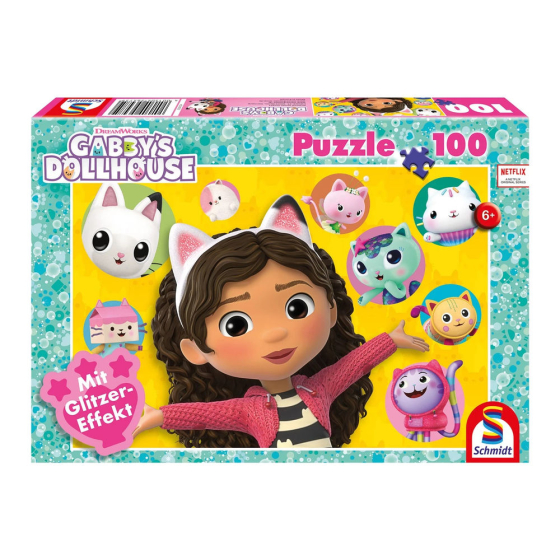 Puzzle Gabby und ihre Freunde, 100 Teile