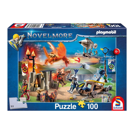 Puzzle Novelmore der Turnierplatz, 100 Teile