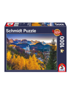 Puzzle Herbstliches Neuschwanstein, 1000 Teile