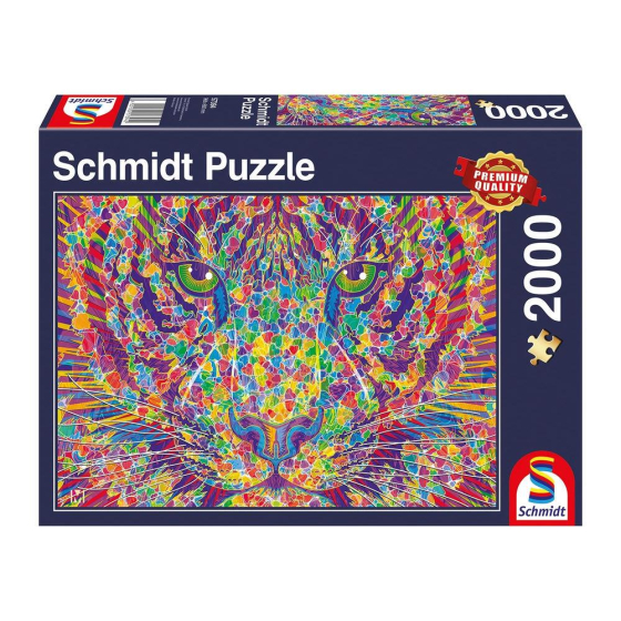 Puzzle Wild at Heart Tiger, 2000 Teile