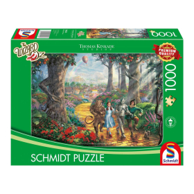 Puzzle Wizard of Oz Follow The Yellow Brick Road, 1000 Teile