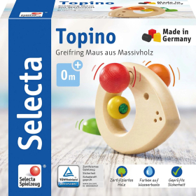 Selecta Greifling Maus Topino 8cm