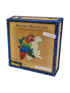 Philos Artefakt Holzpuzzle 2 in 1 Papagei, 172 Teile