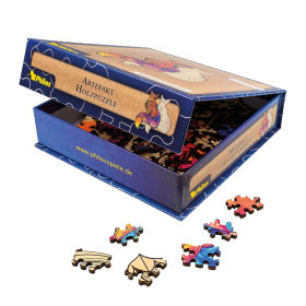 Philos Artefakt Holzpuzzle 2 in 1 Fuchs, 143 Teile