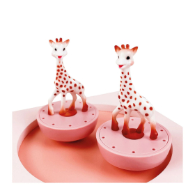 Trousselier Spieluhr tanzend Sophie la Girafe, Blumen...