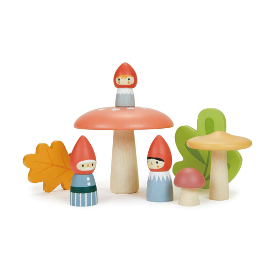 Tender Leaf Toys Familie Waldzwerge