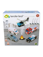 Tender Leaf Toys Rettungsfahrzeuge