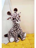 Doudou Lisi Giraffe, natur 50cm