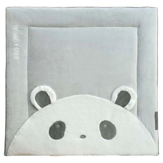 Doudou Kuschelteppich Panda 100x100cm