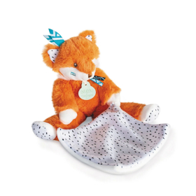 Doudou Fuchs Kuscheltier mit Schmusetuch 21cm