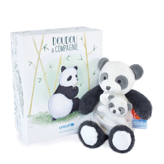 Doudou Unicef Mama & Kind Panda 25cm