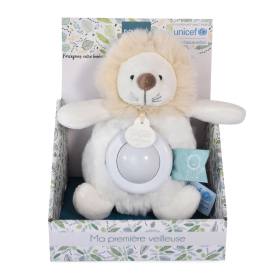 Doudou Unicef Löwe Nachtlicht 15cm