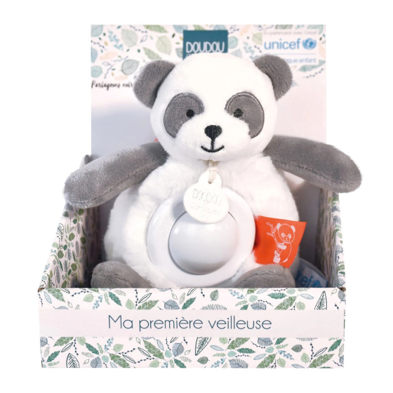 Doudou Unicef Panda Nachtlicht 15cm