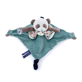 Doudou Schmusetuch Panda mit Fingerpuppe 30cm