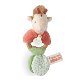 Doudou Giraffe Rassel 15cm