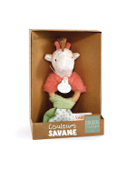 Doudou Giraffe Rassel 15cm