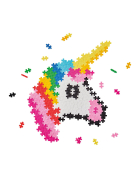 Plus Plus 250 Kreativ Bausteine Puzzle Einhorn