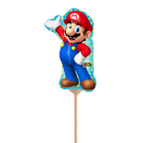 Amscan Mini-Folienballon Super Mario