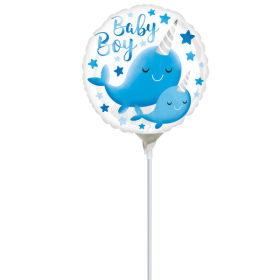 Amscan Mini-Folienballon Baby Boy