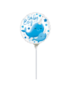 Amscan Mini-Folienballon Baby Boy