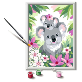 Ravensburger CreArt - Malen nach Zahlen - Koala Cuties