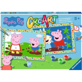 Ravensburger CreArt - Malen nach Zahlen - Peppa Pig