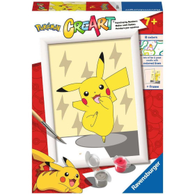 Ravensburger CreArt - Malen nach Zahlen - Pikachu Pose