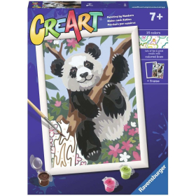 Ravensburger CreArt - Malen nach Zahlen - Playful Panda