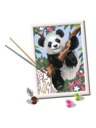 Ravensburger CreArt - Malen nach Zahlen - Playful Panda