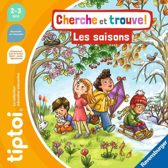 Ravensburger tiptoi&reg; Cherche et Trouve Les saisons