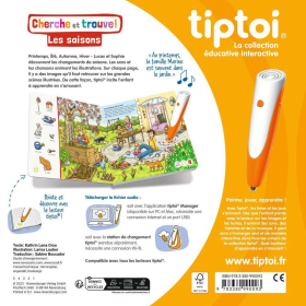 Ravensburger tiptoi&reg; Cherche et Trouve Les saisons
