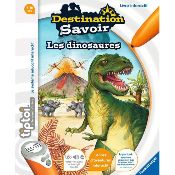 Ravensburger tiptoi&reg; Destination Savoir - dinosaures