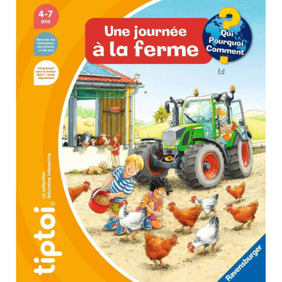 Ravensburger tiptoi&reg; Je d&eacute;couvre la ferme