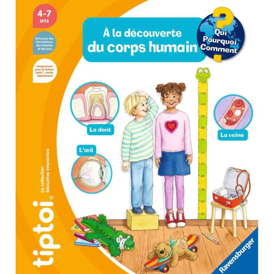 Ravensburger tiptoi&reg; Je d&eacute;couvre le corps humain